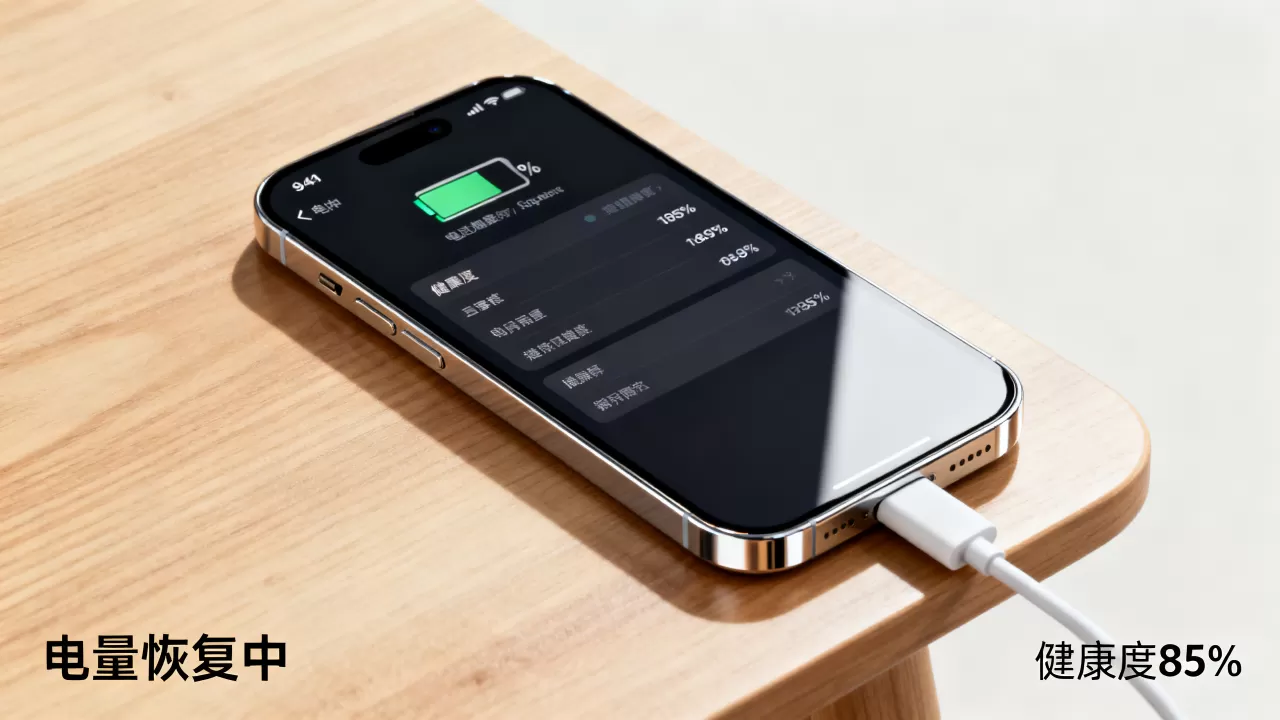 iphone电量恢复，iphone电池健康度下降怎么恢复
