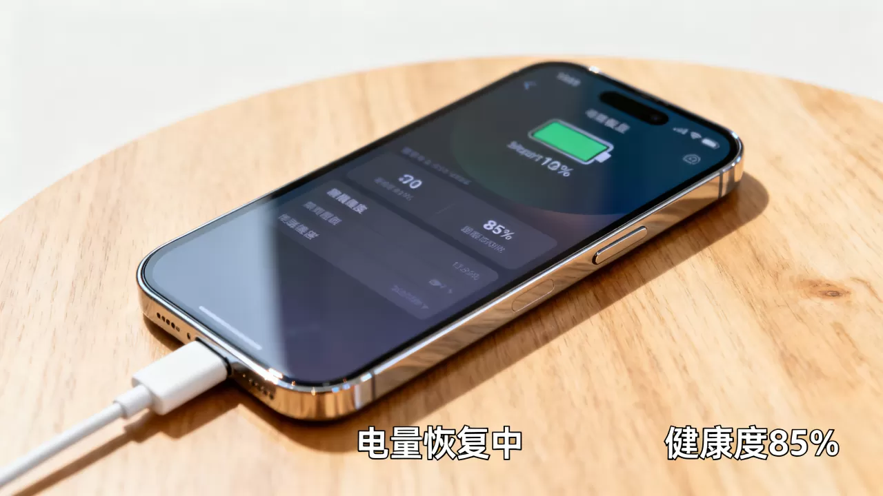 iphone电量恢复，iphone电池健康度下降怎么恢复