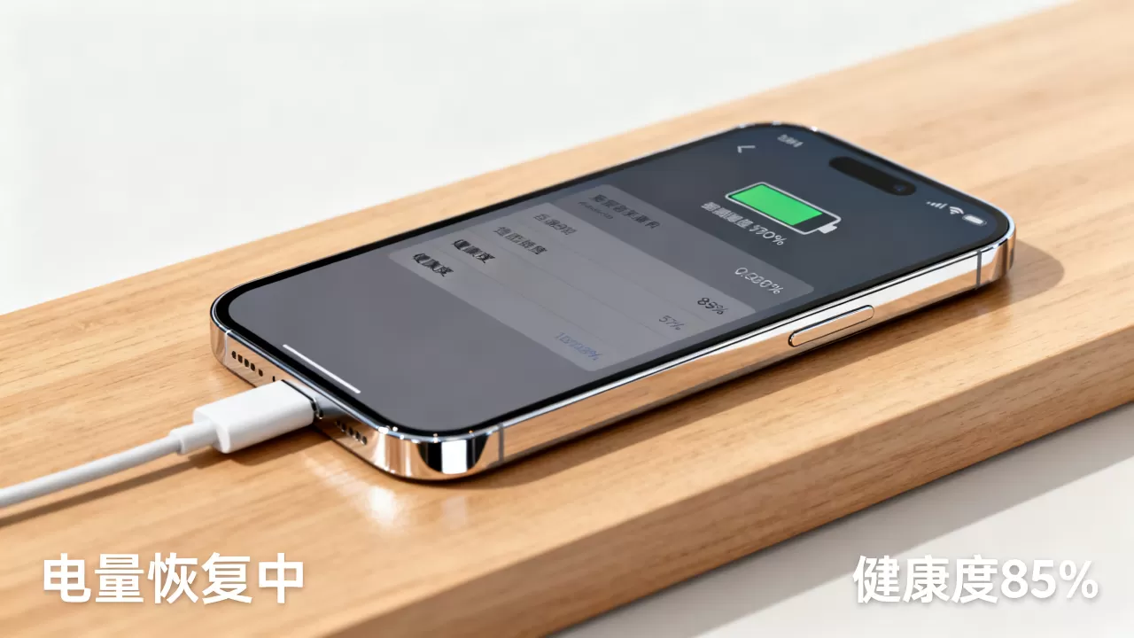 iphone电量恢复，iphone电池健康度下降怎么恢复