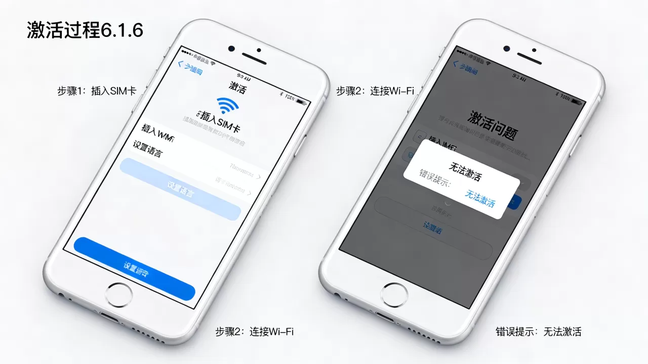 iphone6.1.6激活教程，iphone6.1.6激活不了怎么办