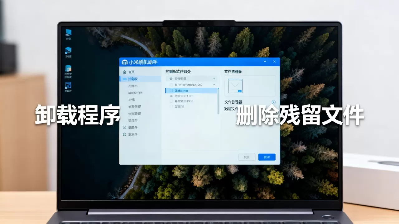 小米刷机助手删除不了怎么办，小米刷机助手怎么彻底卸载