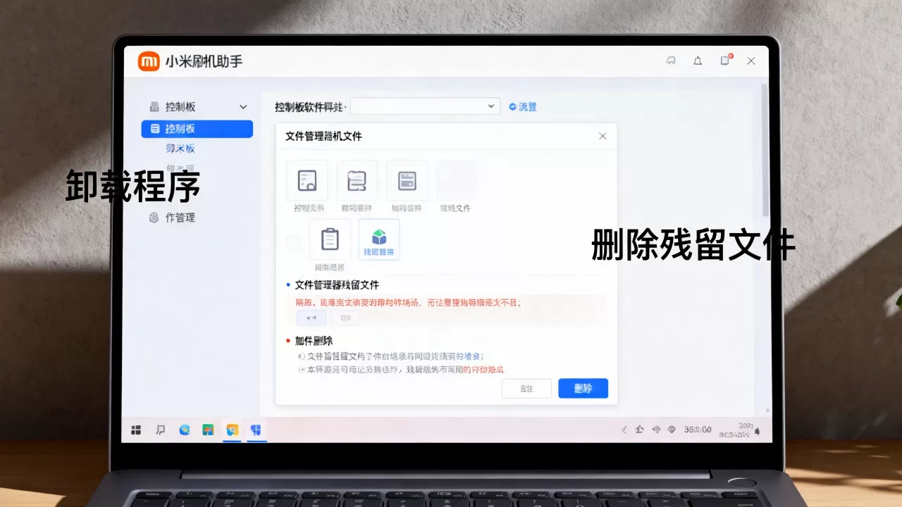 小米刷机助手删除不了怎么办，小米刷机助手怎么彻底卸载
