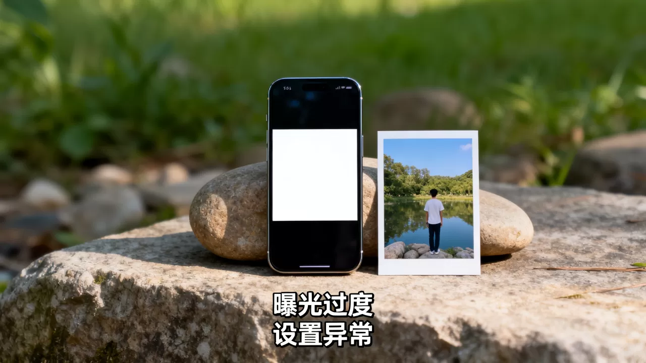iphone照片变白怎么回事，iphone照片变白