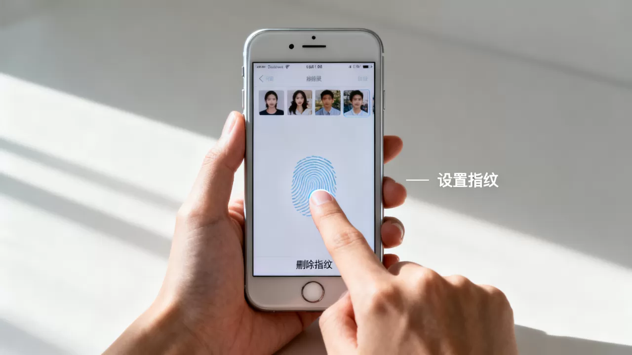 iPhone相册指纹怎么删？iPhone相册指纹识别