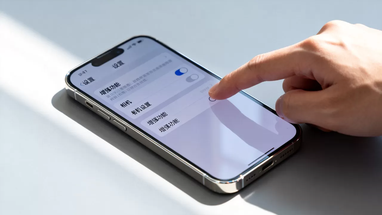 iphone相机增强怎么开，iphone相机增强