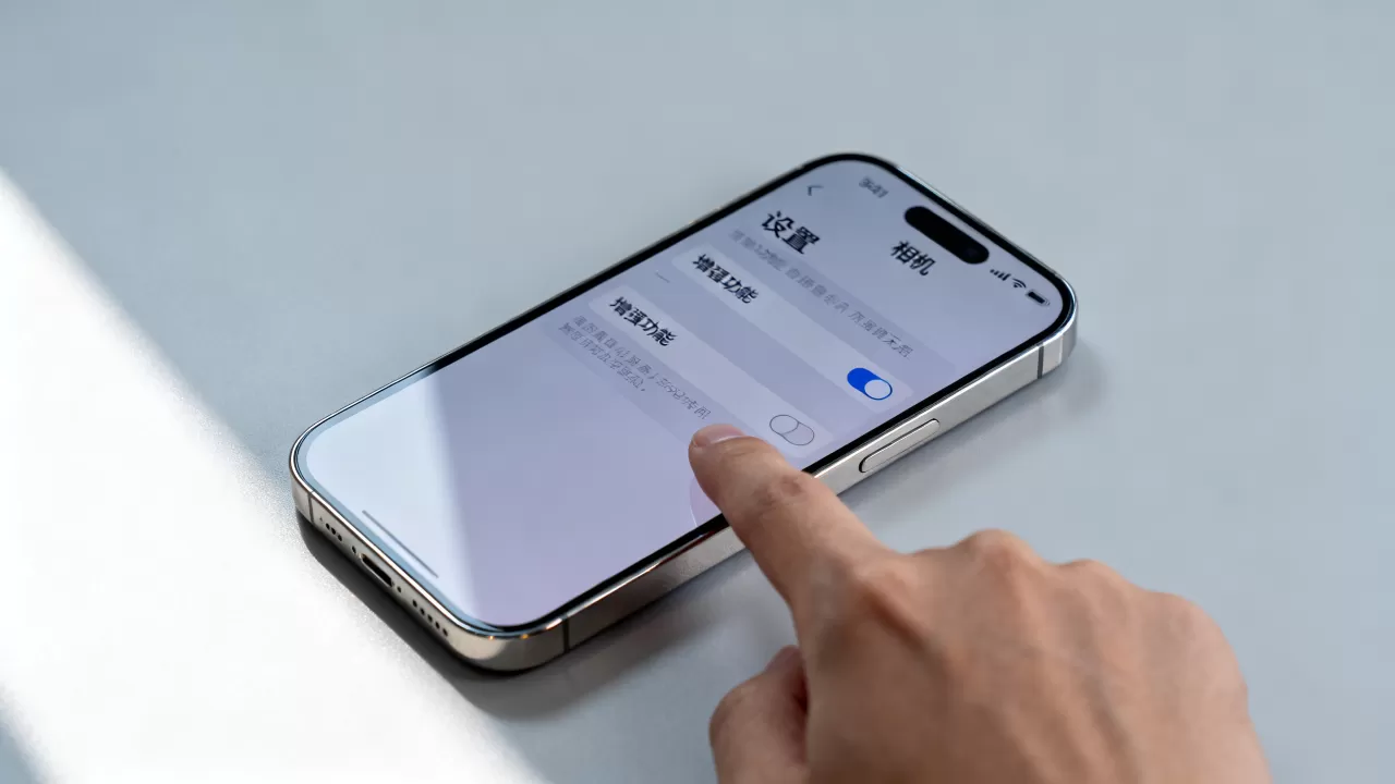 iphone相机增强怎么开，iphone相机增强