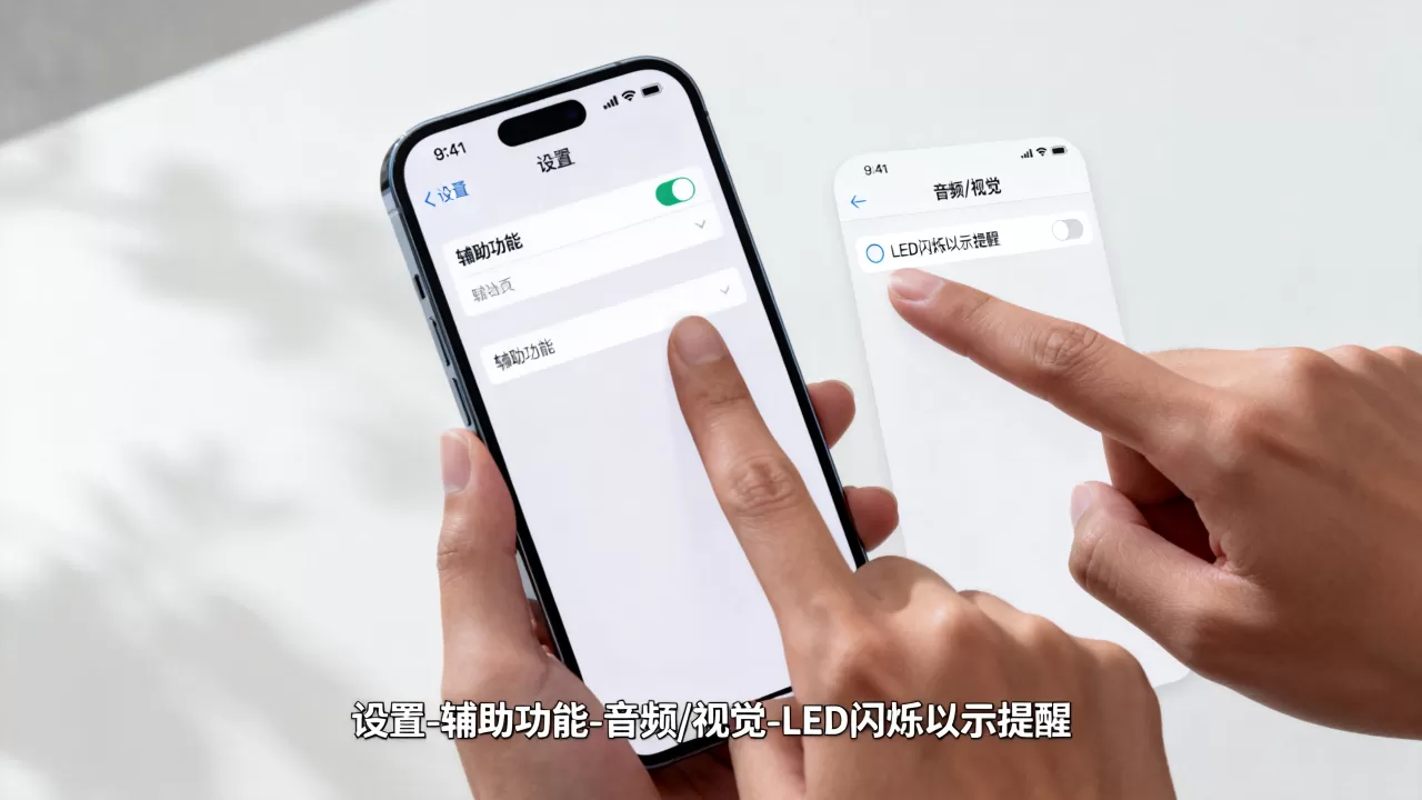 iPhone通知灯不亮怎么设置，iPhone通知灯