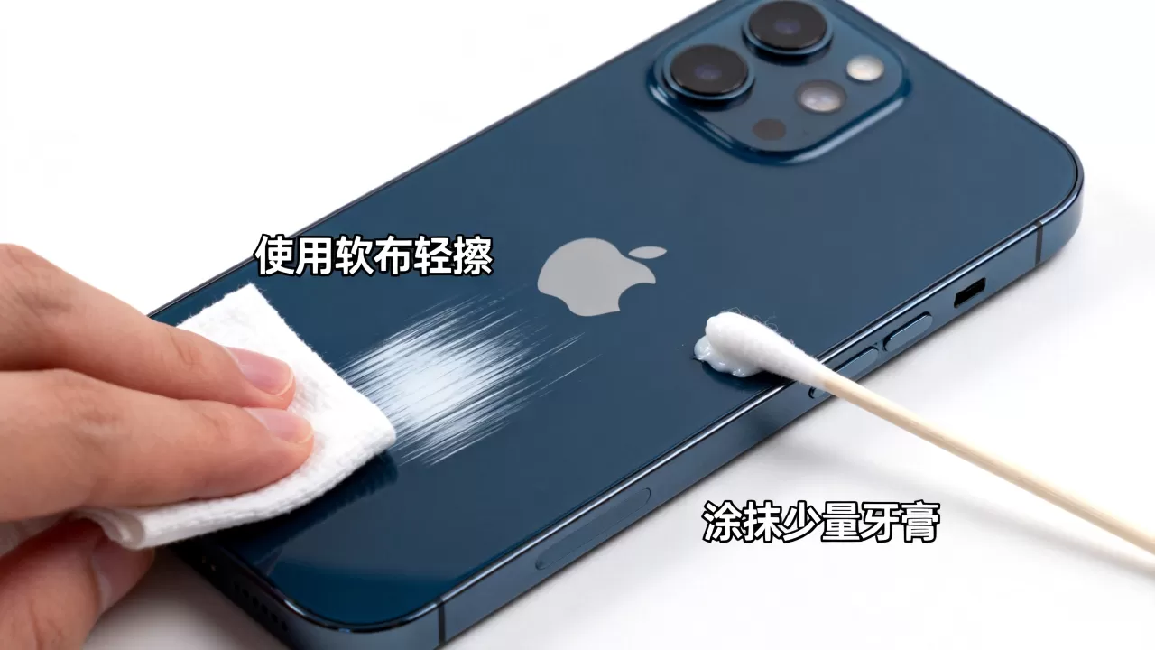 iphone logo划痕怎么去除，iphone logo划痕