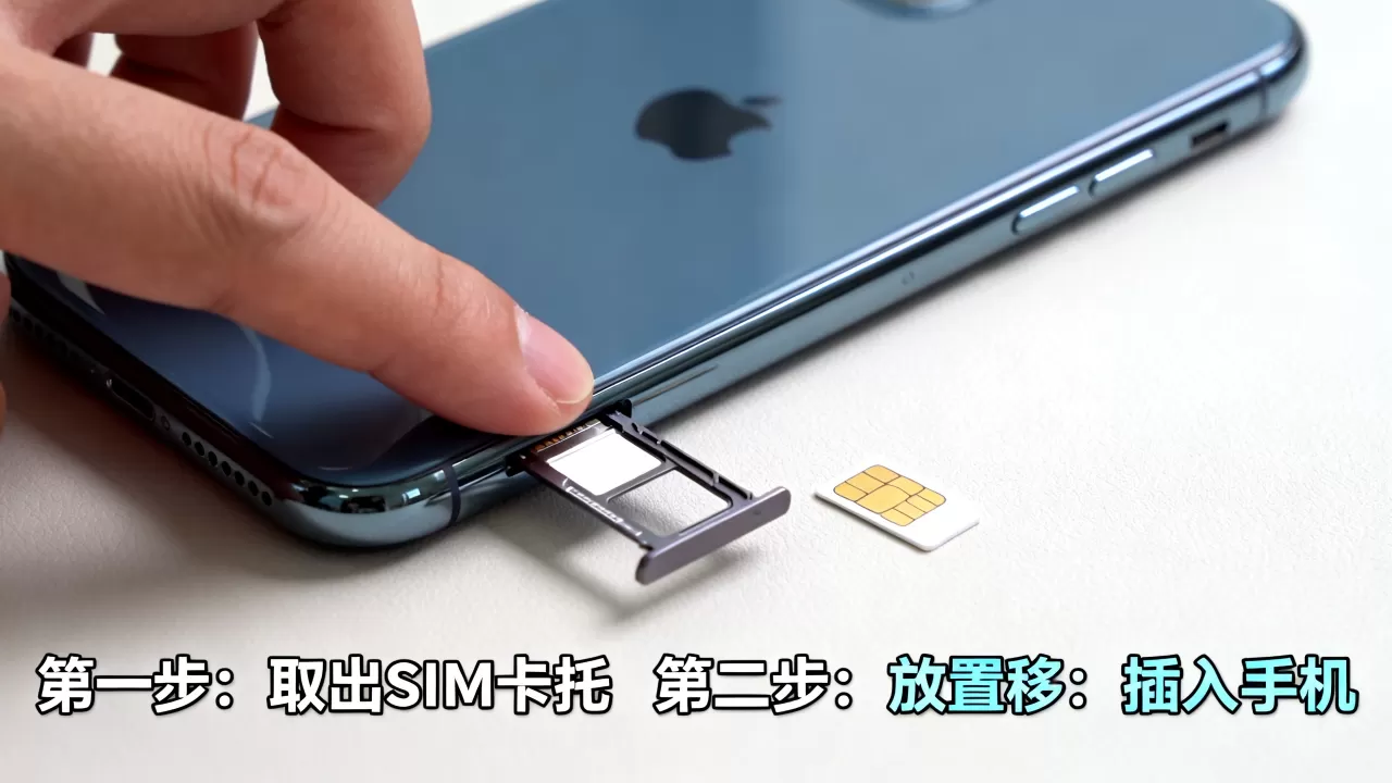iphone移动换卡怎么操作，iphone移动换卡