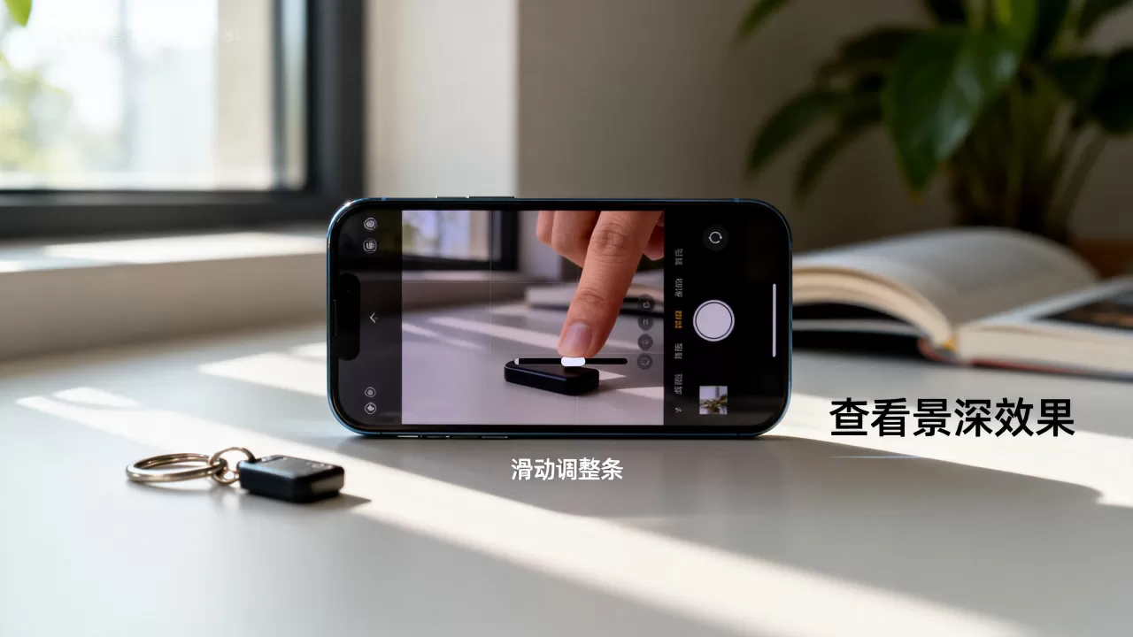 iPhone调景深怎么调，iPhone调景深