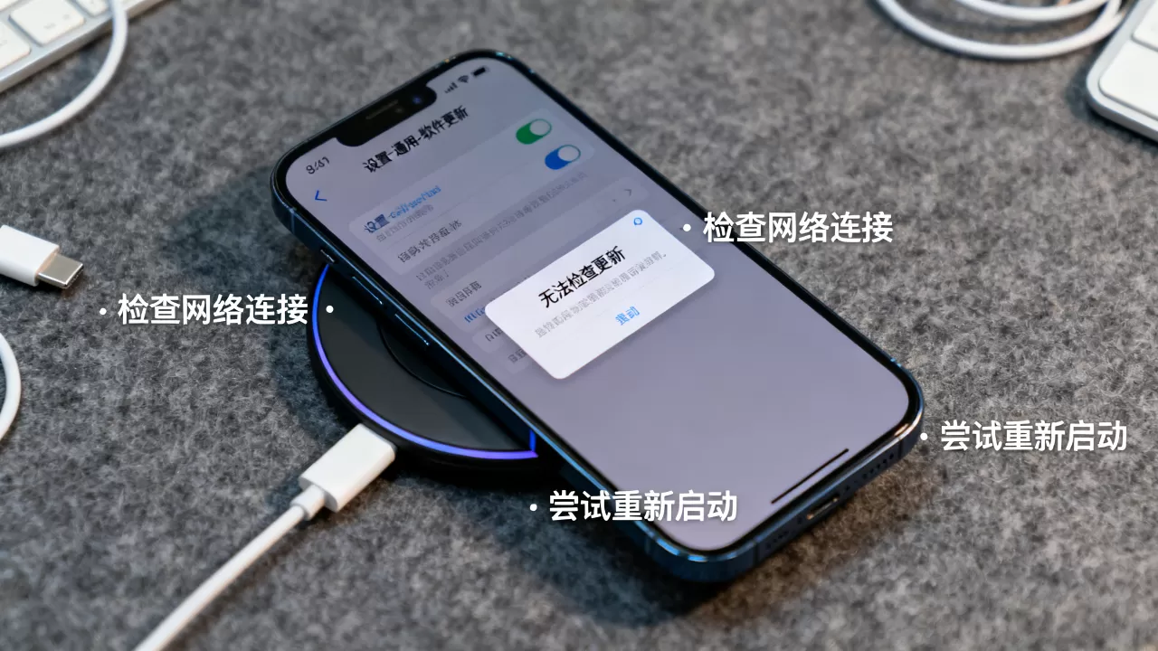 iphone无线更新失败怎么办，iphone无线更新