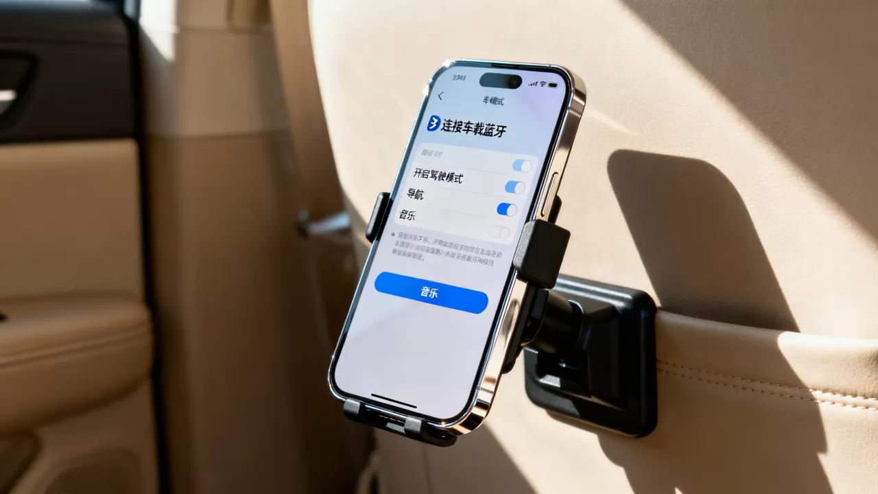 iPhone车载模式怎么用，iphone车载模式