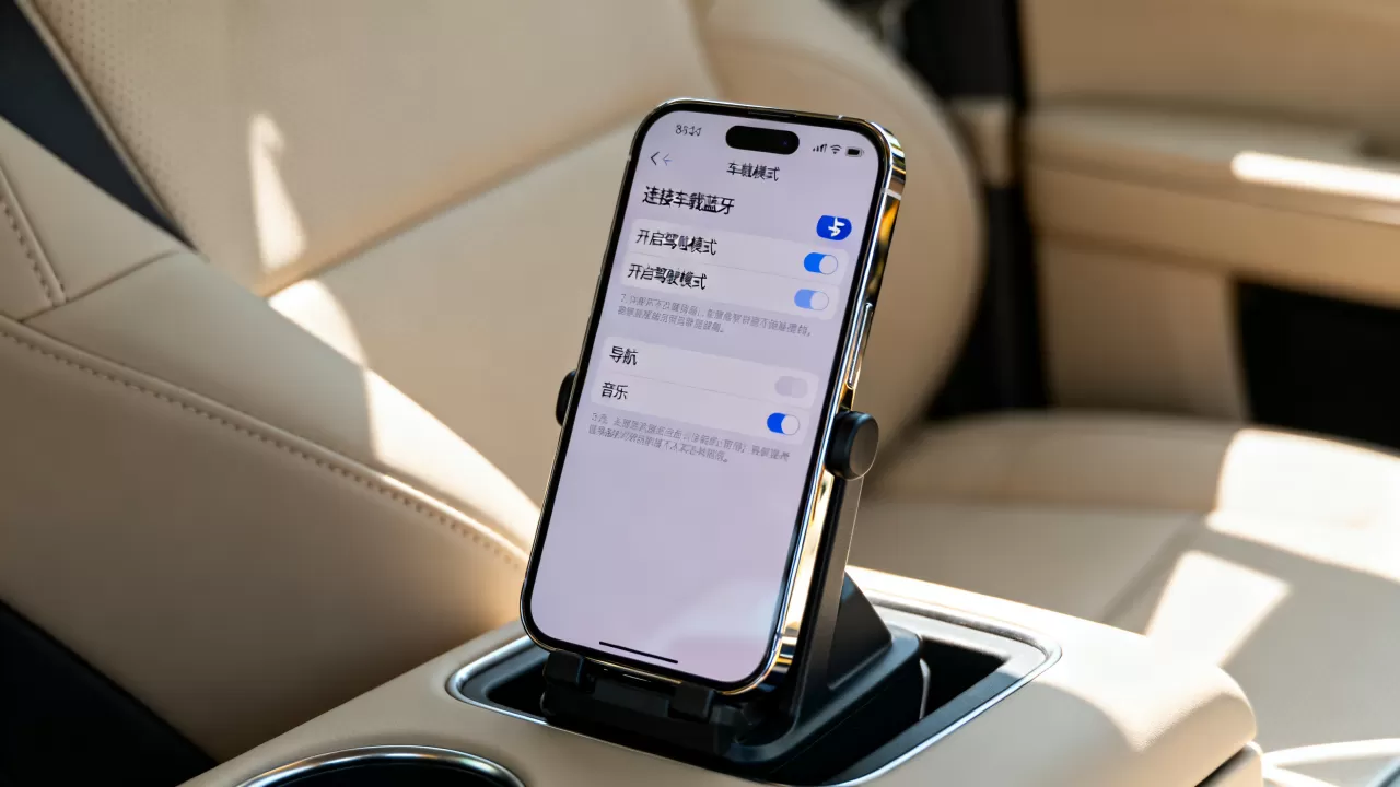 iPhone车载模式怎么用，iphone车载模式