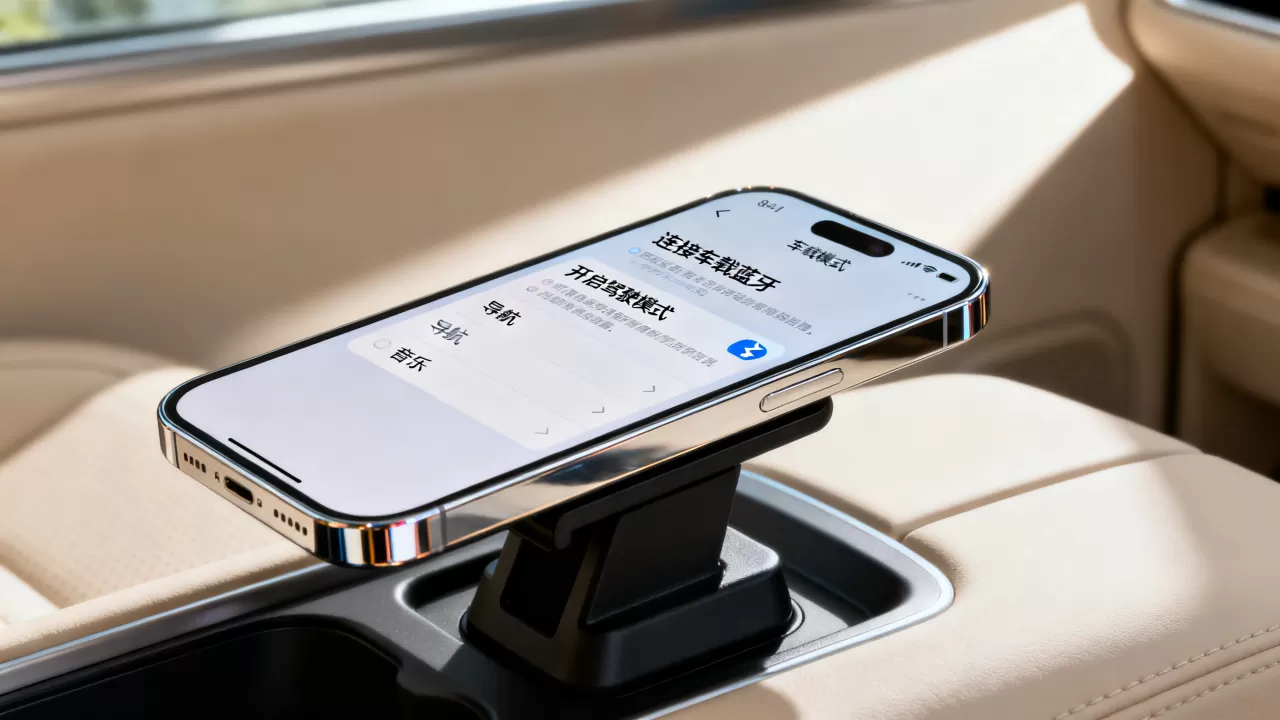 iPhone车载模式怎么用，iphone车载模式