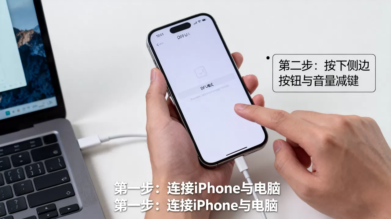 iphone进入dfu刷机教程，iphone进入dfu模式