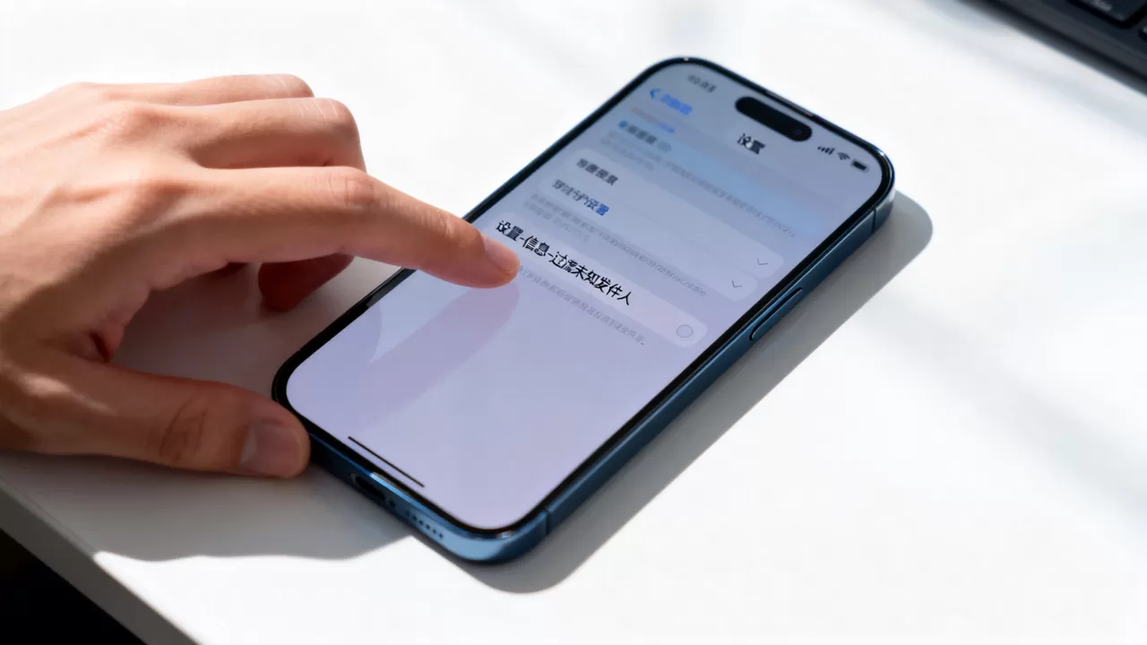 iphone短信拒接怎么设置，iphone短信拒接