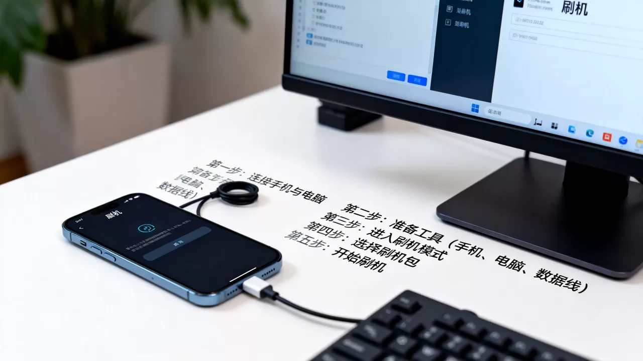 手机刷机操作步骤是什么，手机刷机