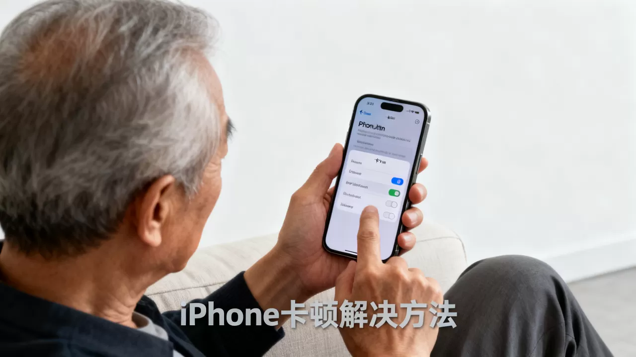 老人用iphone卡顿怎么办，老人用iphone