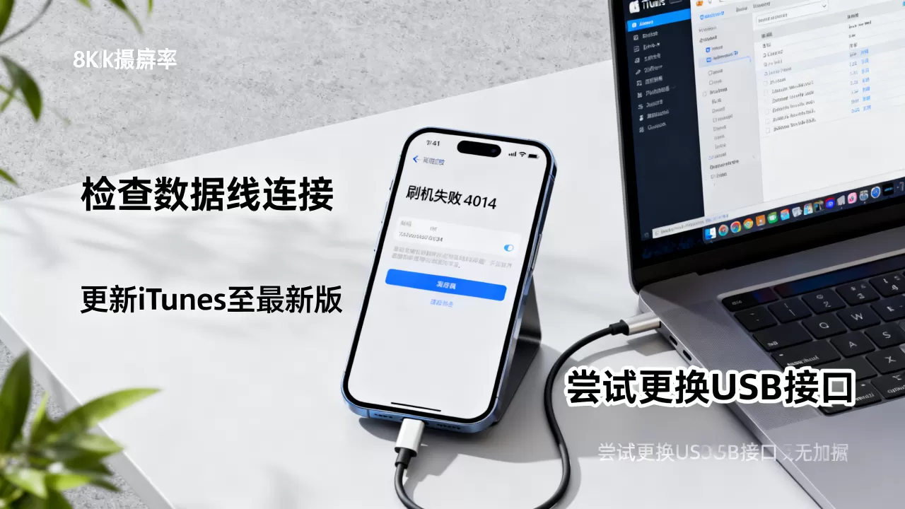 刷机报错4014怎么办？iPhone刷机失败代码4014解决方法