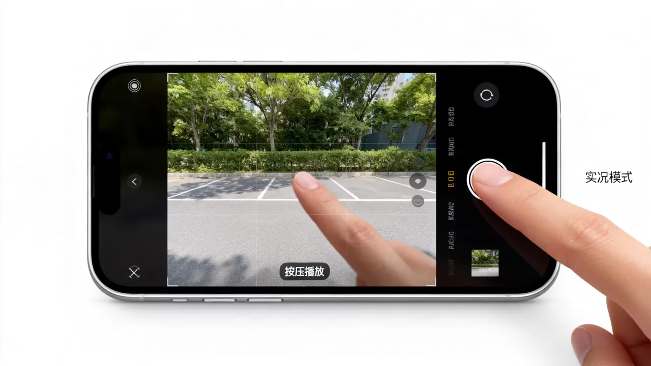 iphone照片能动，iphone实况照片怎么播放