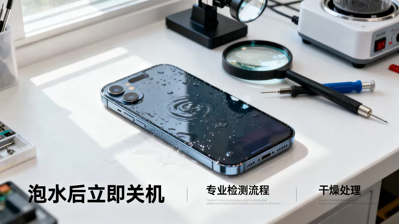 iphone泡水维修能修好吗，iphone泡水维修