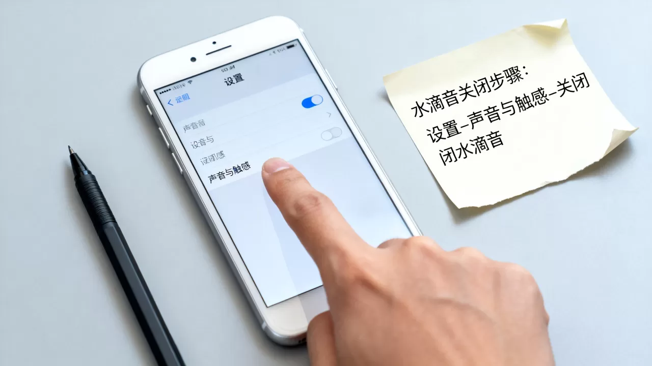 iPhone水滴音怎么关闭？iPhone屏幕出现水滴音解决办法