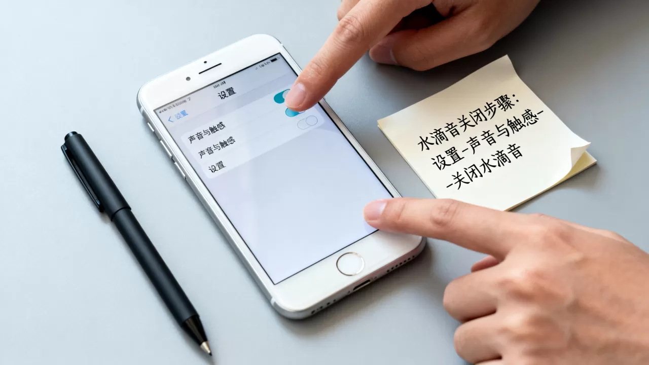 iPhone水滴音怎么关闭？iPhone屏幕出现水滴音解决办法