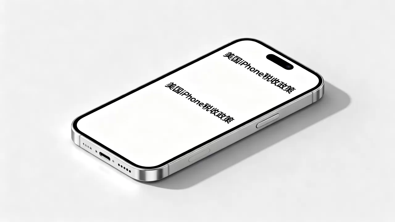 iphone美国收税吗，iphone美国收税