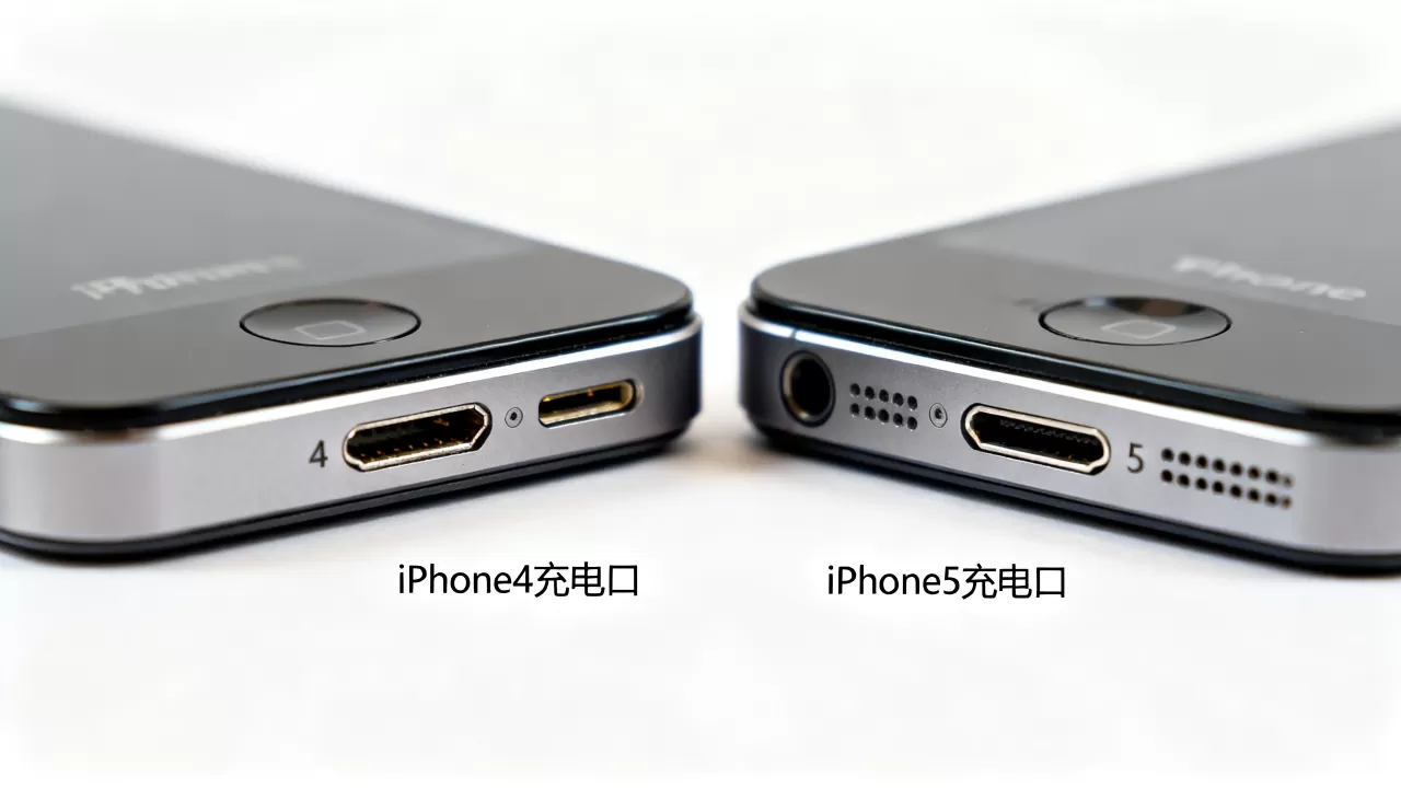 iPhone4和iPhone5接口一样吗，iPhone4和iPhone5充电口区别