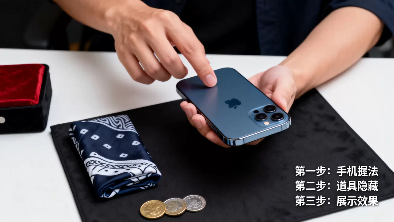 iphone手机魔术怎么变，iphone手机魔术教程