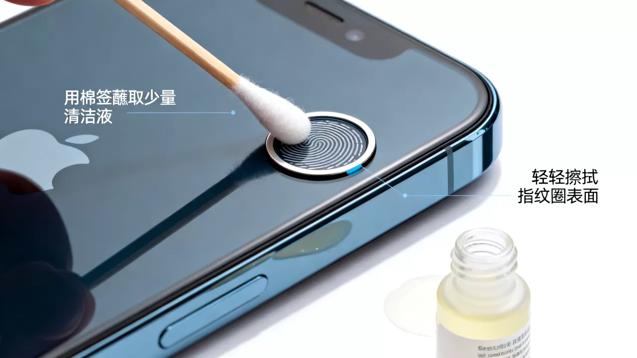 iPhone指纹圈怎么清理?苹果指纹识别不灵敏怎么办 iPhone指纹圈怎么清理?苹果指纹识别不灵敏怎么办