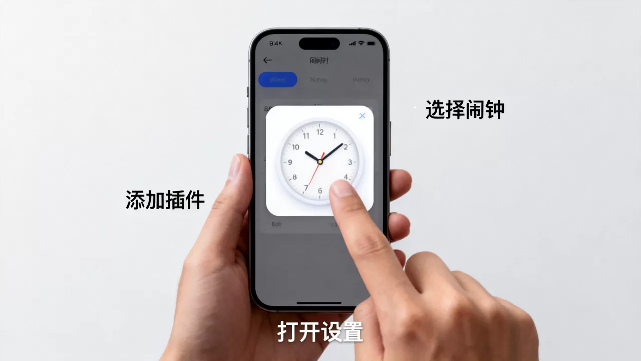 iphone闹钟插件怎么用，iphone闹钟插件