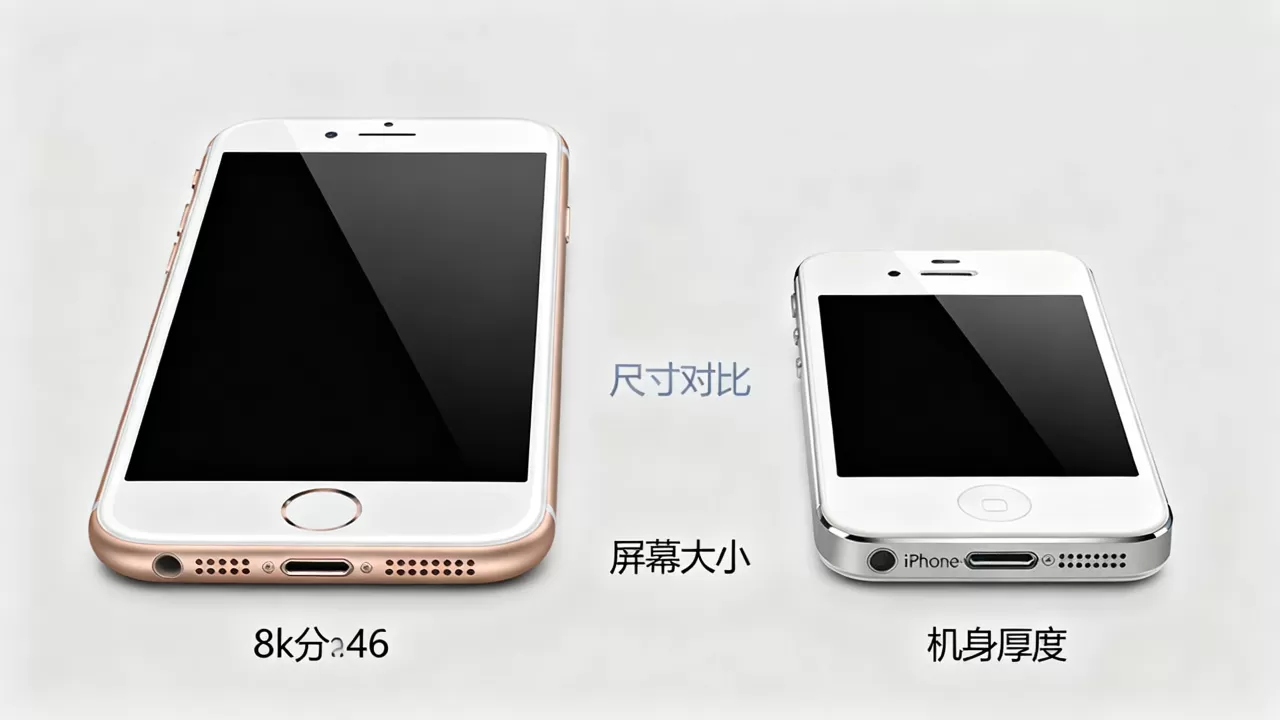 iphone6和iphone4s区别大吗，iphone6和4s对比