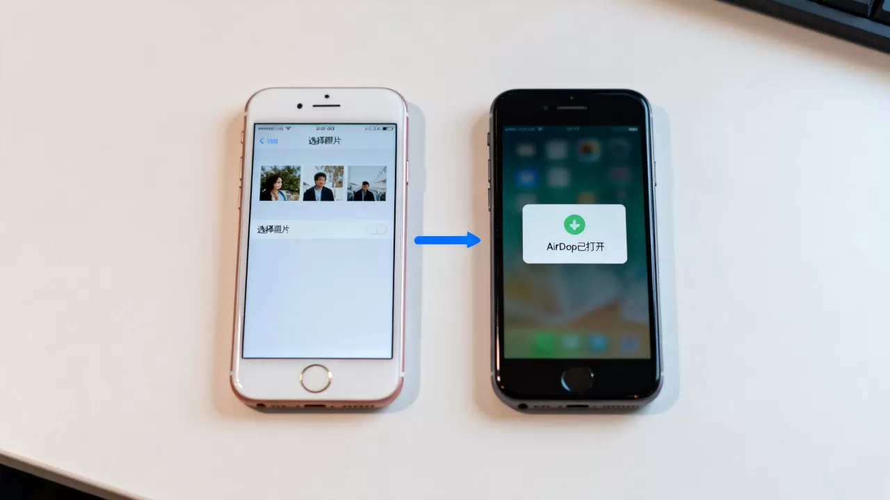 iphone6照片怎么传到iphone7，iphone6照片传到iphone7