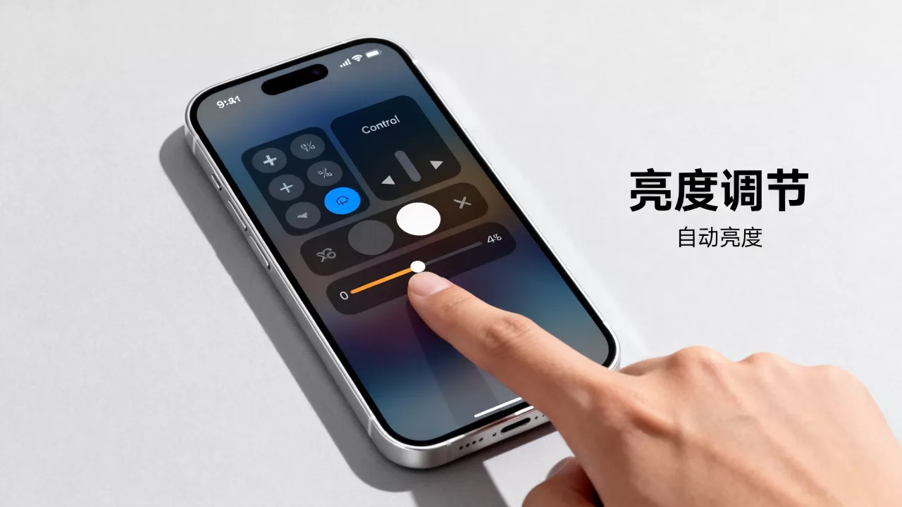 iPhone光度怎么调，iPhone屏幕亮度调节方法