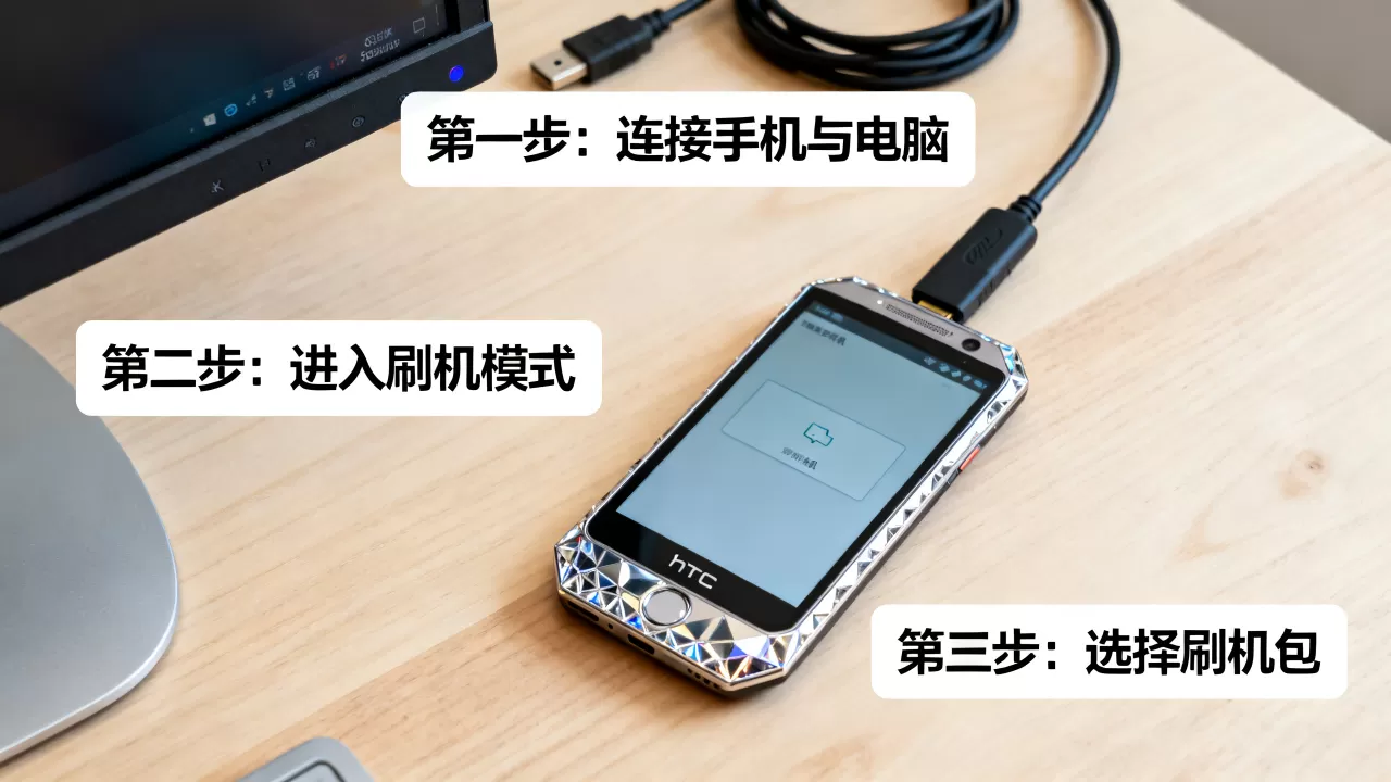 htc钻石刷机教程，htc钻石刷机失败怎么办