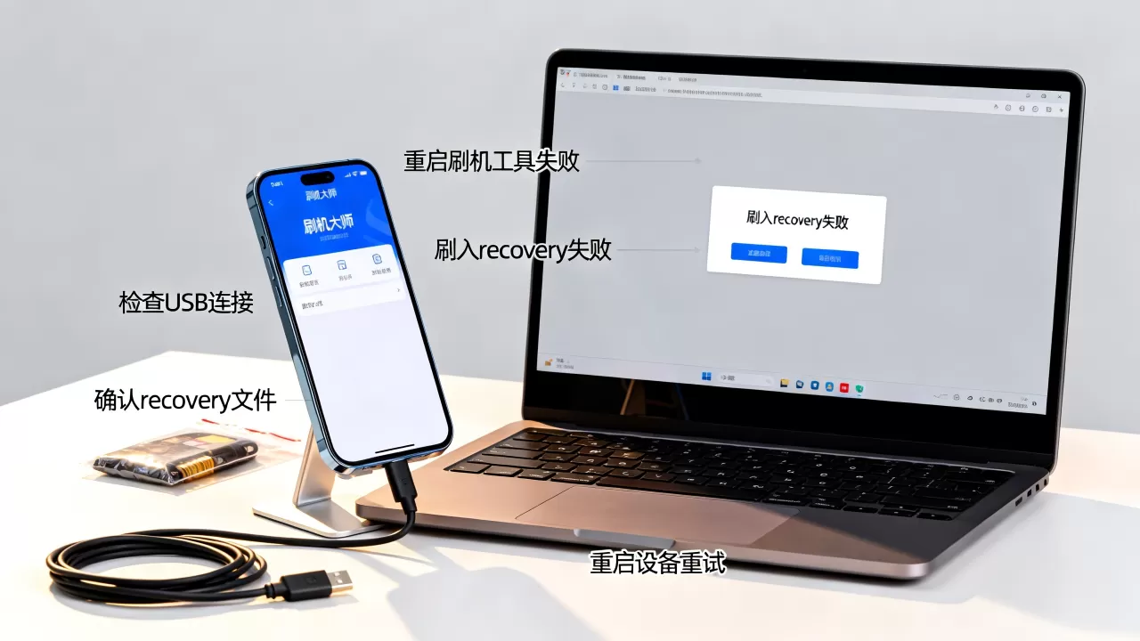 刷机大师刷入recovery失败怎么办，刷机大师刷入recovery