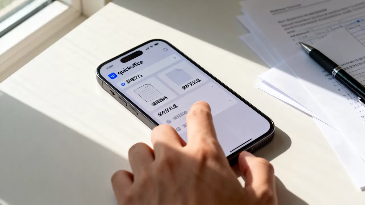 quickoffice iphone怎么用，quickoffice iphone