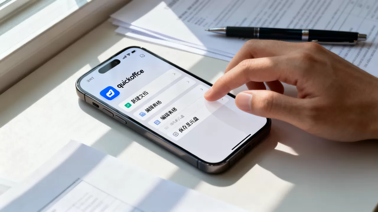 quickoffice iphone怎么用，quickoffice iphone