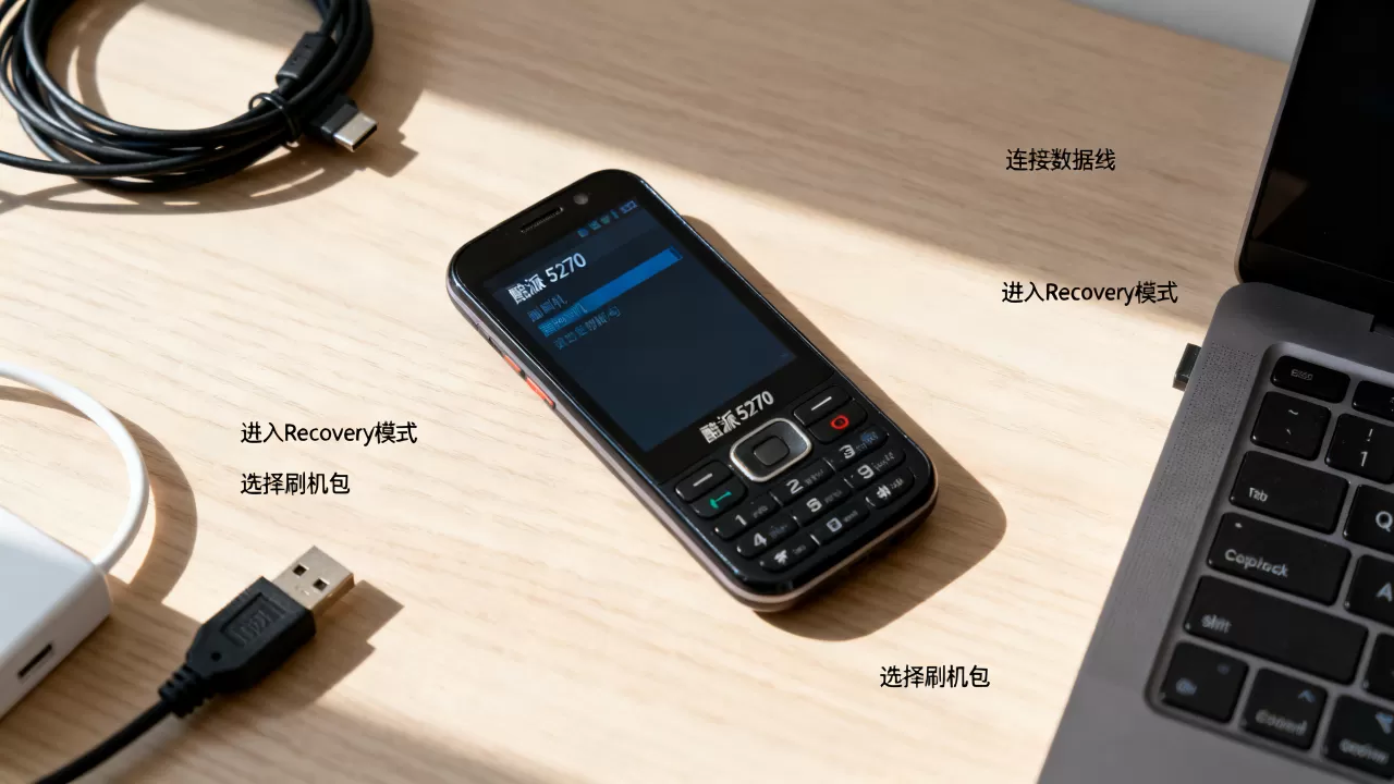 酷派5270刷机教程，酷派5270刷机包