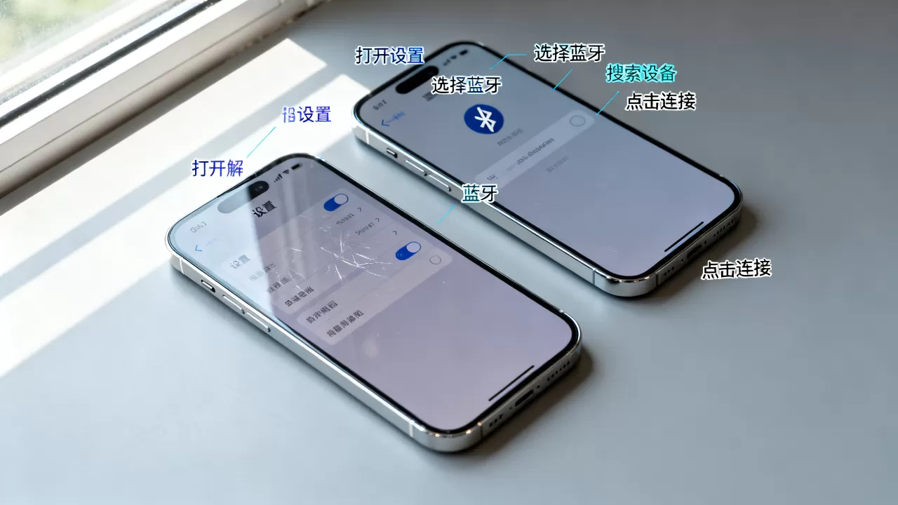 iphone和iphone怎么连接蓝牙，iphone之间蓝牙连接方法