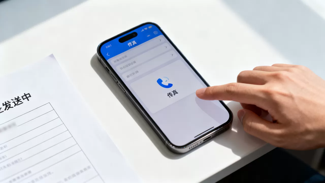 iphone怎么发传真？iphone传真功能在哪