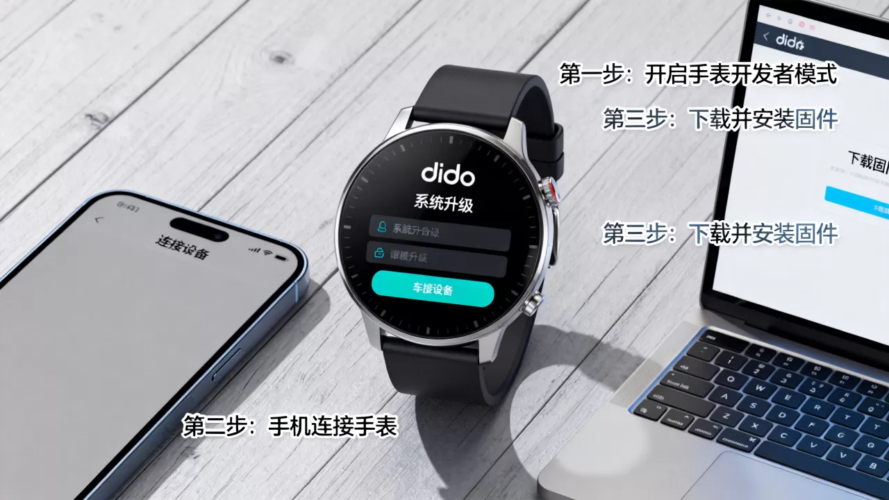 dido os刷机教程，dido智能手表系统升级