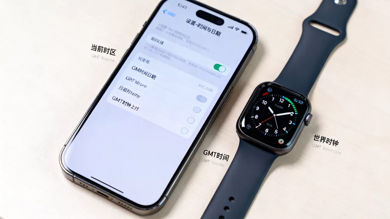 iPhone GMT是什么，苹果手表GMT功能怎么用