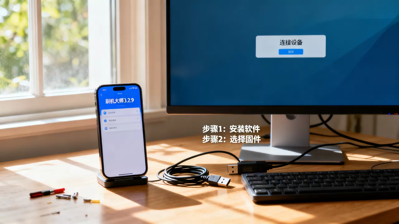 刷机大师3.2.9怎么用，刷机大师