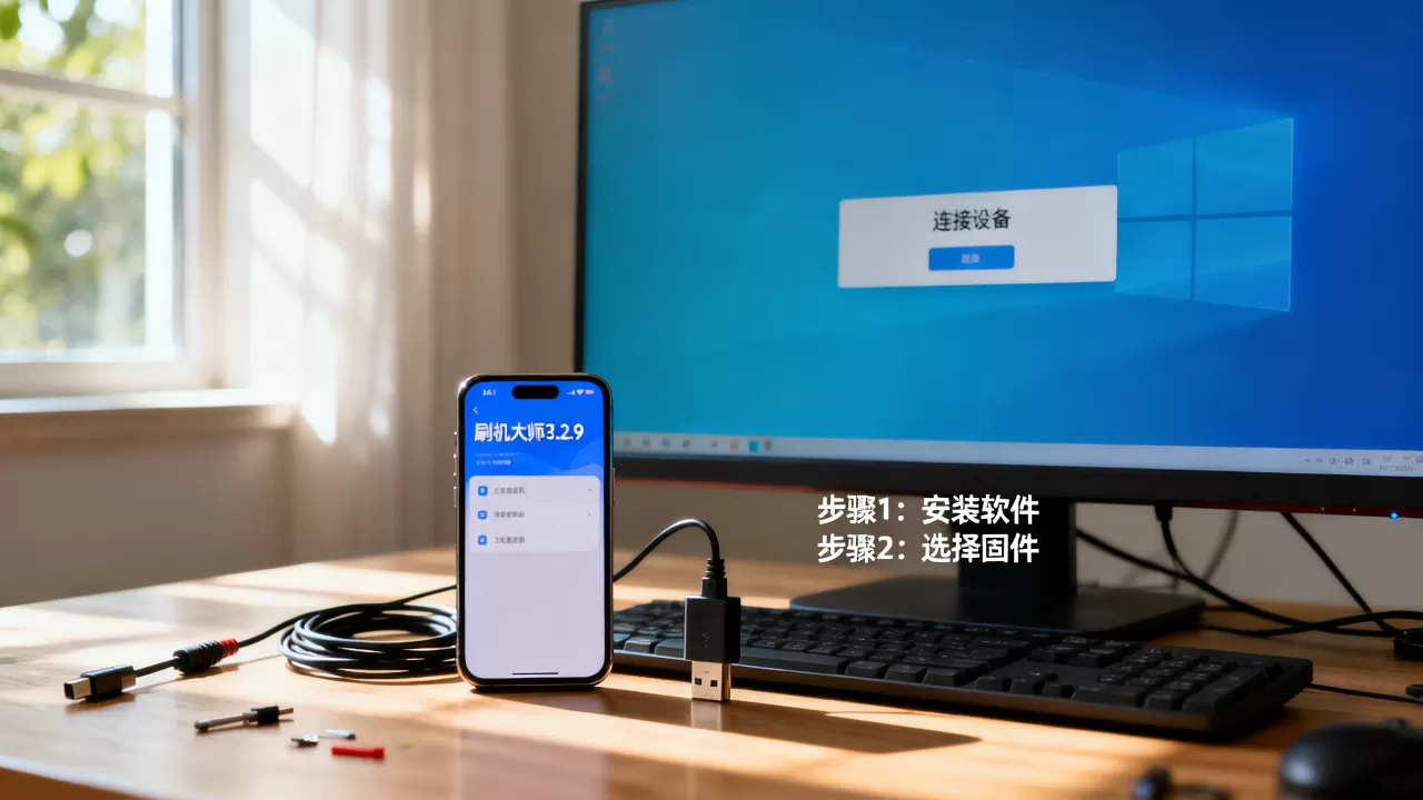 刷机大师3.2.9怎么用，刷机大师