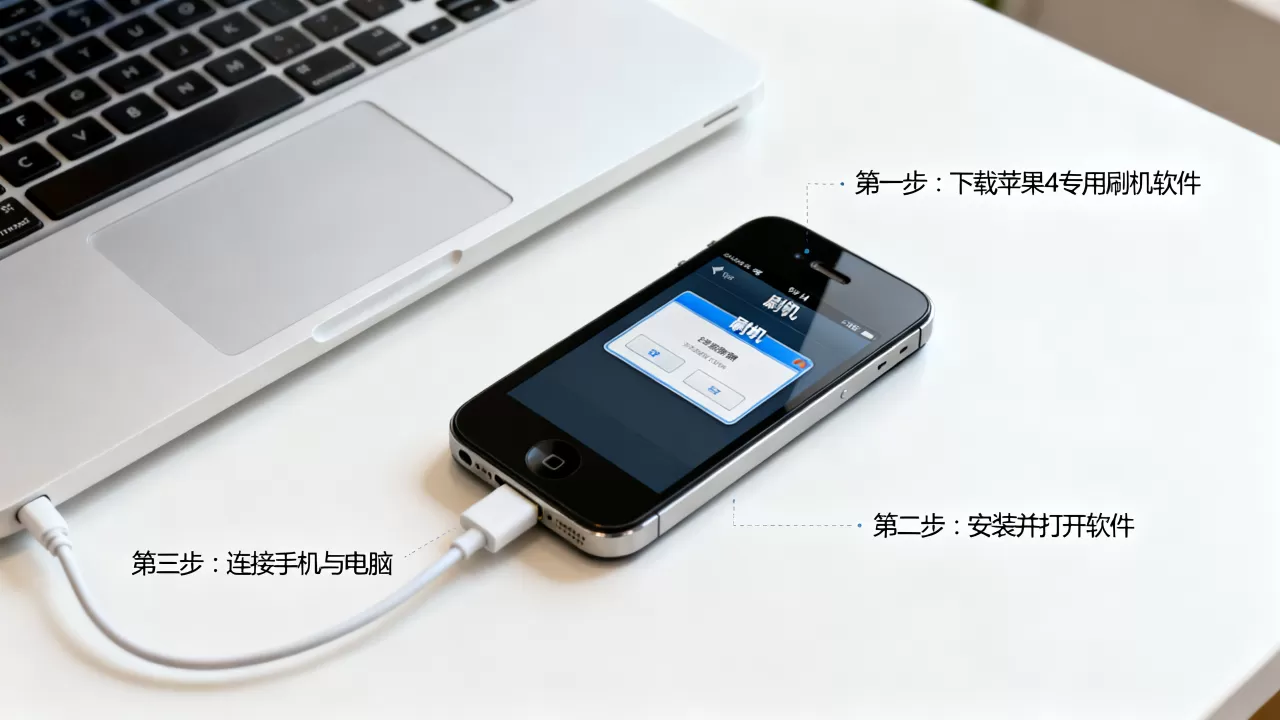 苹果4刷机刷什么好处，苹果4刷机教程