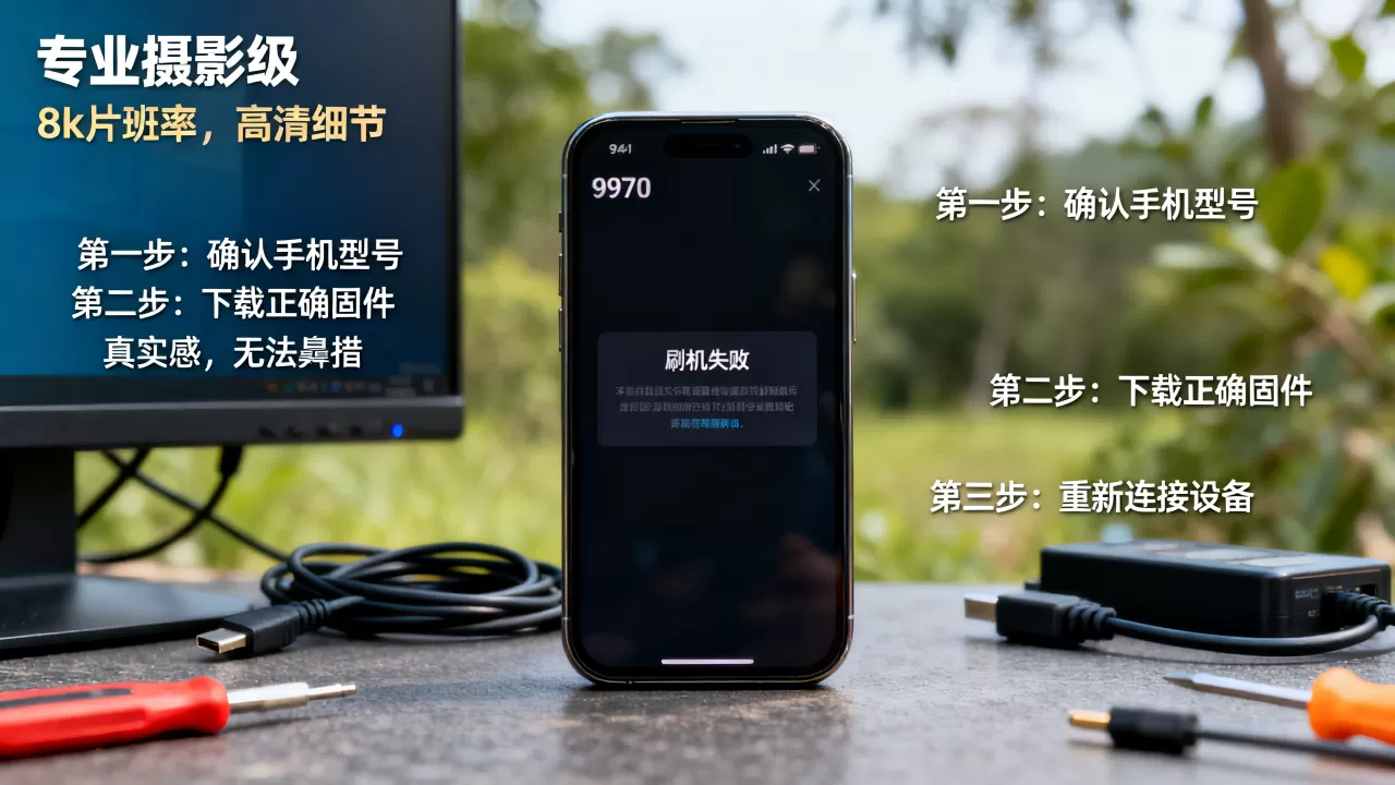 9970刷机教程失败怎么办，9970刷机教程