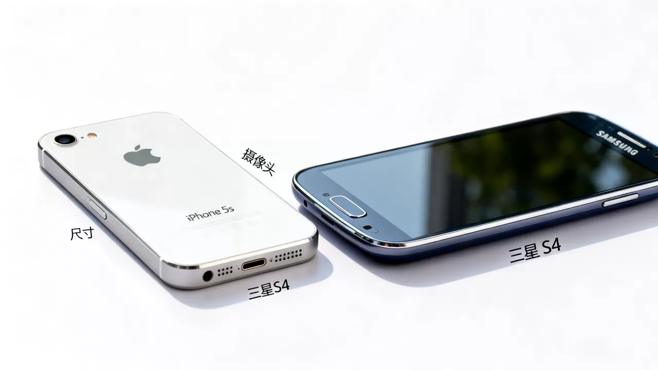 iphone5s对比三星s4，iphone5s和三星s4哪个更好