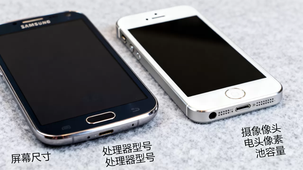 三星s4和iphone5s对比哪个好，三星s4和iphone5s区别